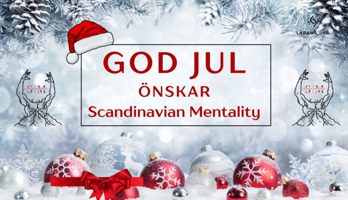 GOD JUL önskar Scandinavian Mentality